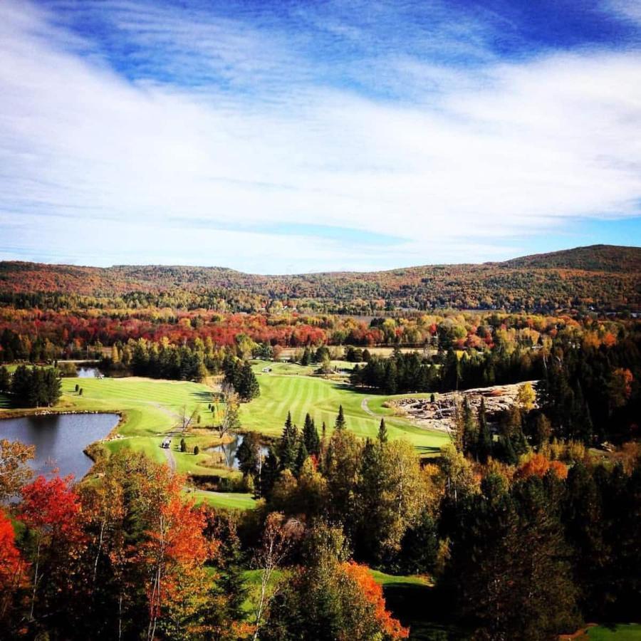 Le Sommet Du Golf Avec Spa Villa Saint Jean De Matha Exterior foto